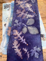 Logwood Eco print panel 